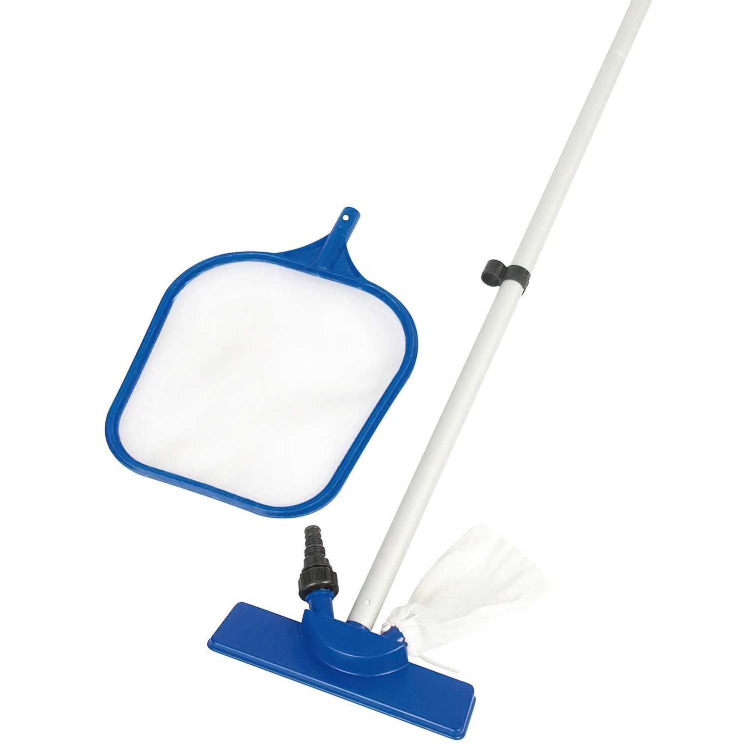 Kit de Manutenção Bestway com Cabo Extensível Cesta e Aspiração