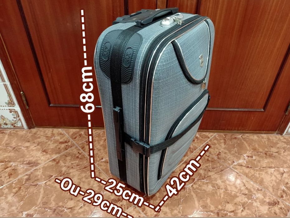 Mala malas de porão até 23 kg viagem casa quarto apartamento vivenda.
