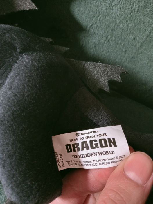 Szczerbatek maskotka jak wytresować smoka Nowa