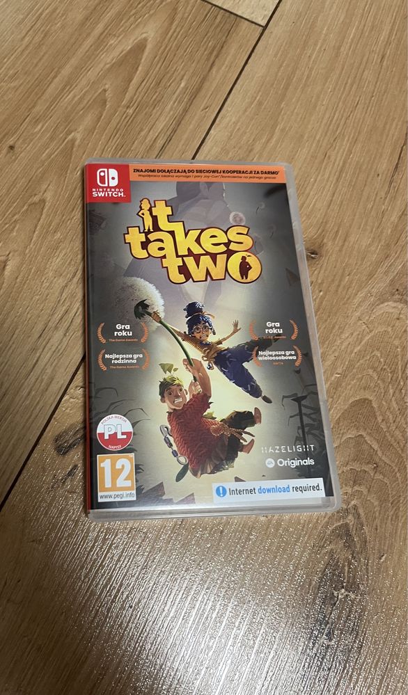 It takes two Nintendo switch