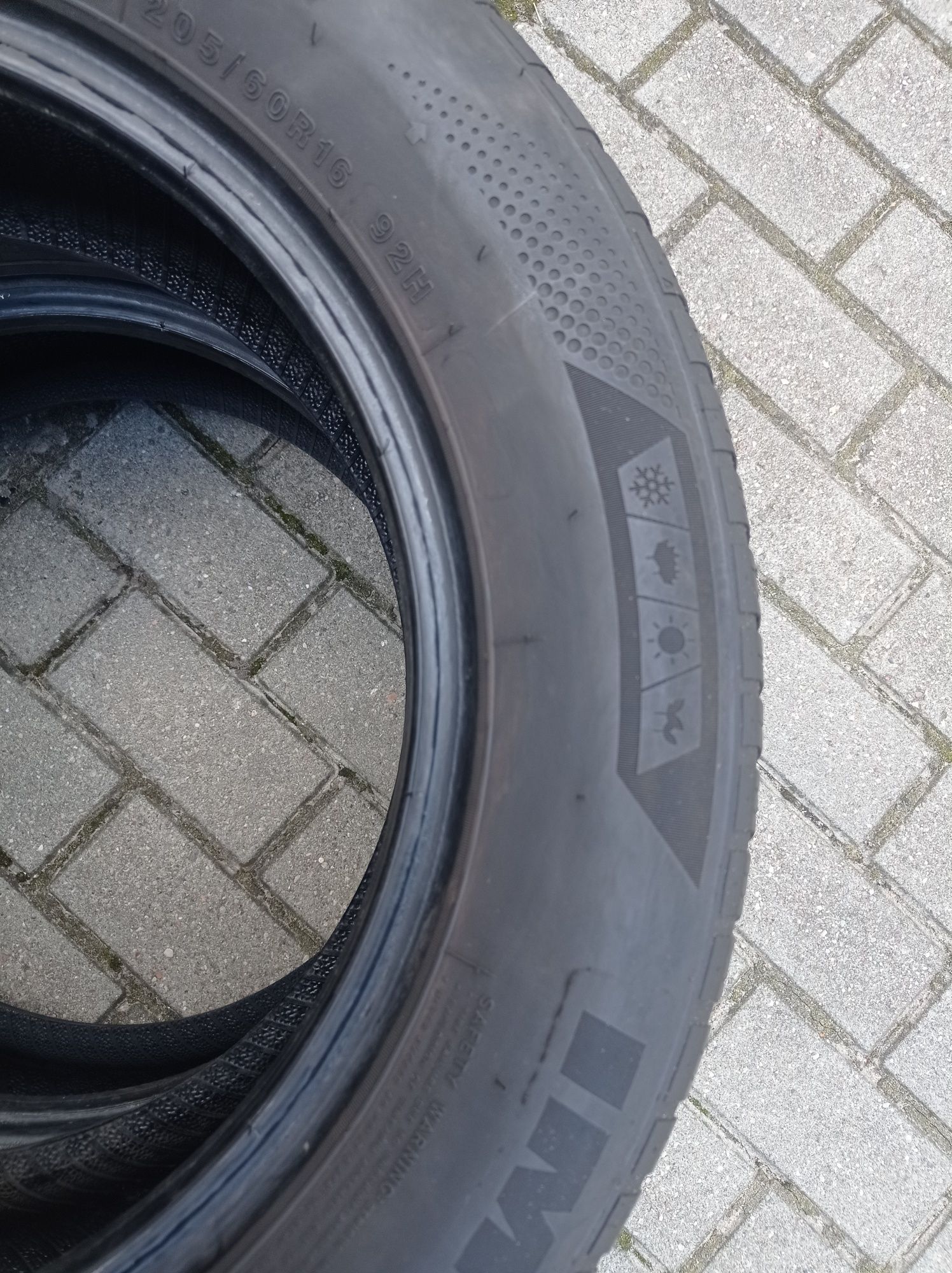 Opony całoroczne Imperial 205/60 R16 -za 2 sztuki
