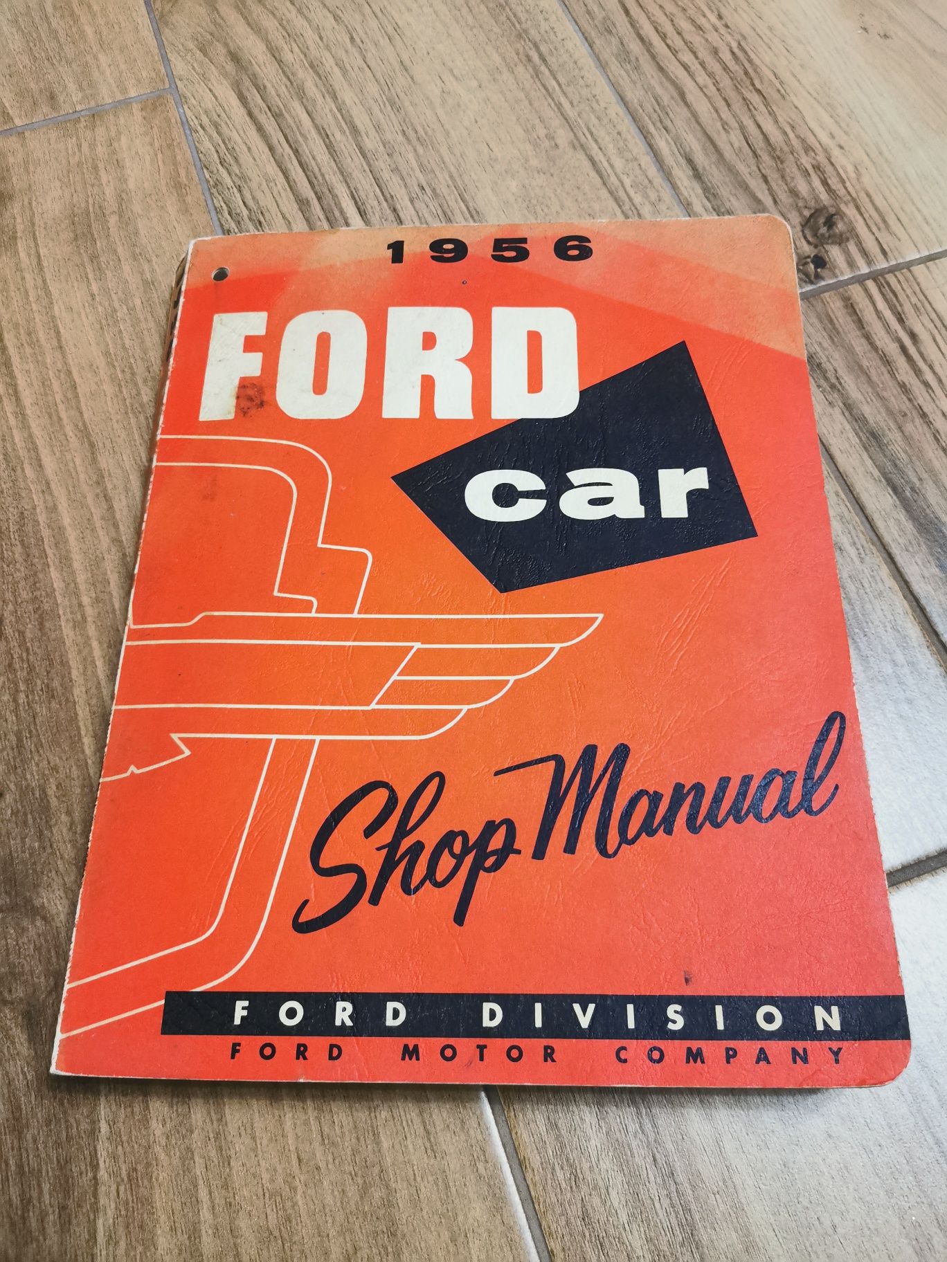 Ford car Shop manual 1956