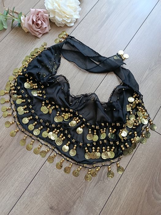 Chusta do tańca  czarna