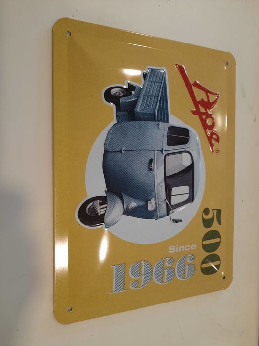 Vespa placa / chapa decorativa