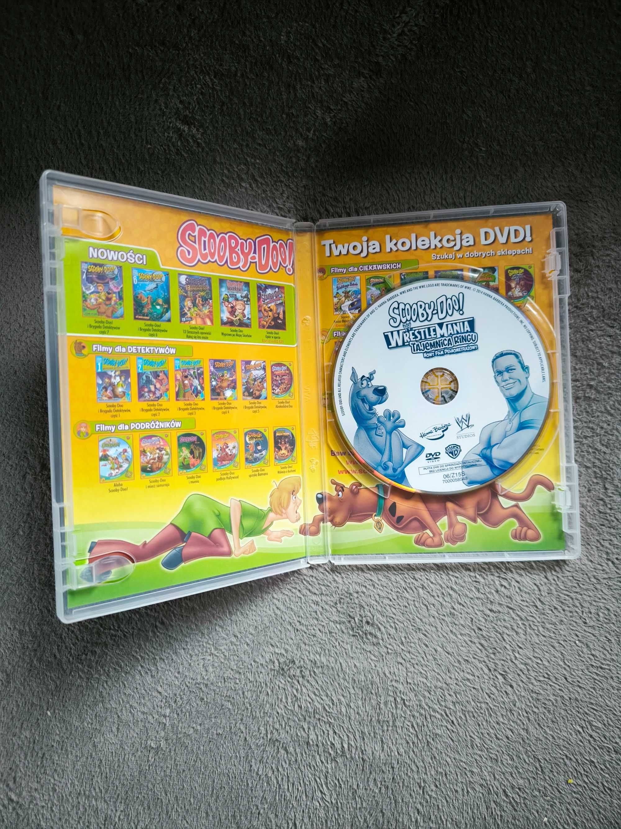 Płyta DVD „Scooby Doo: WrestleMania – Tajemnica ringu”