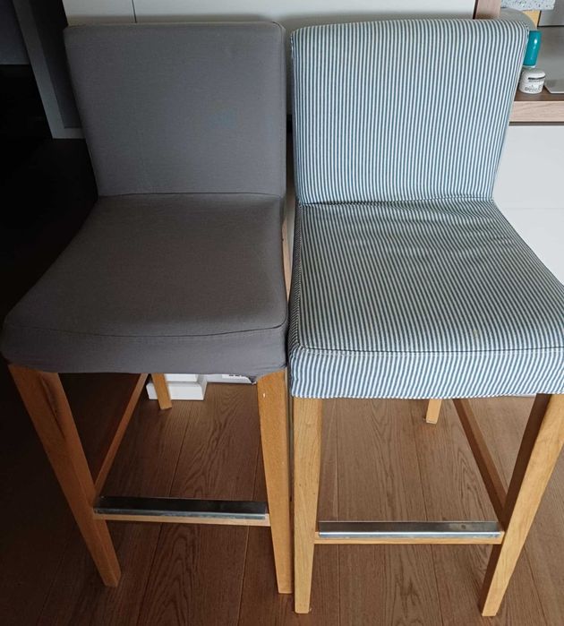 2 hokery barowe wysokie Ikea Henriksdal