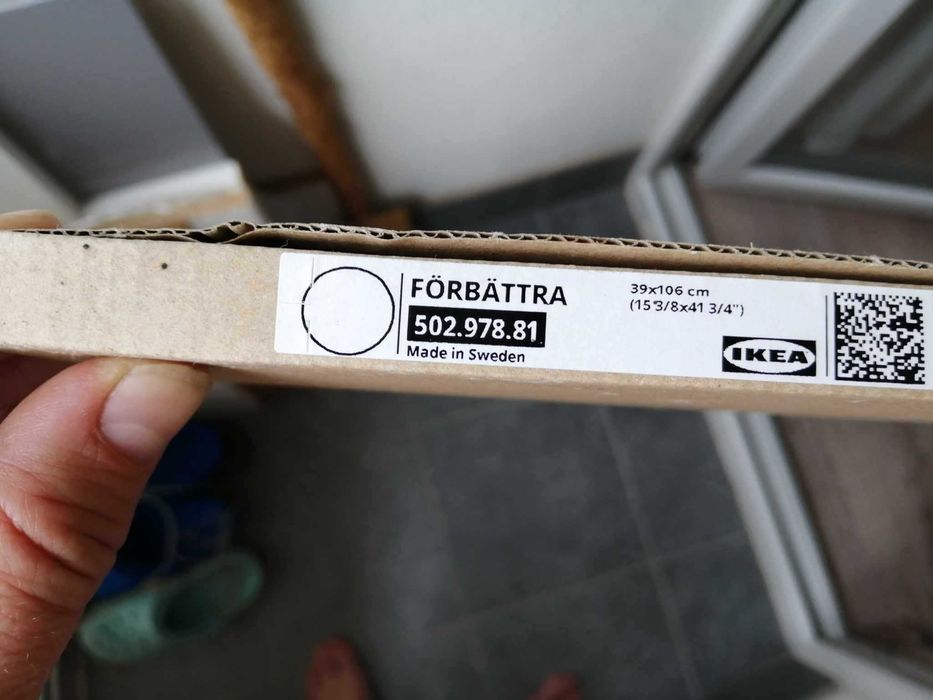 Ikea Metod Forbattra panel maskujący biały 39x106cm 502.978.81 kuchnia