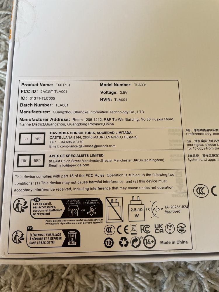Планшет Teclast T60 Plus (16/128) Новий!
