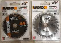 Disco de corte para madeira Worx