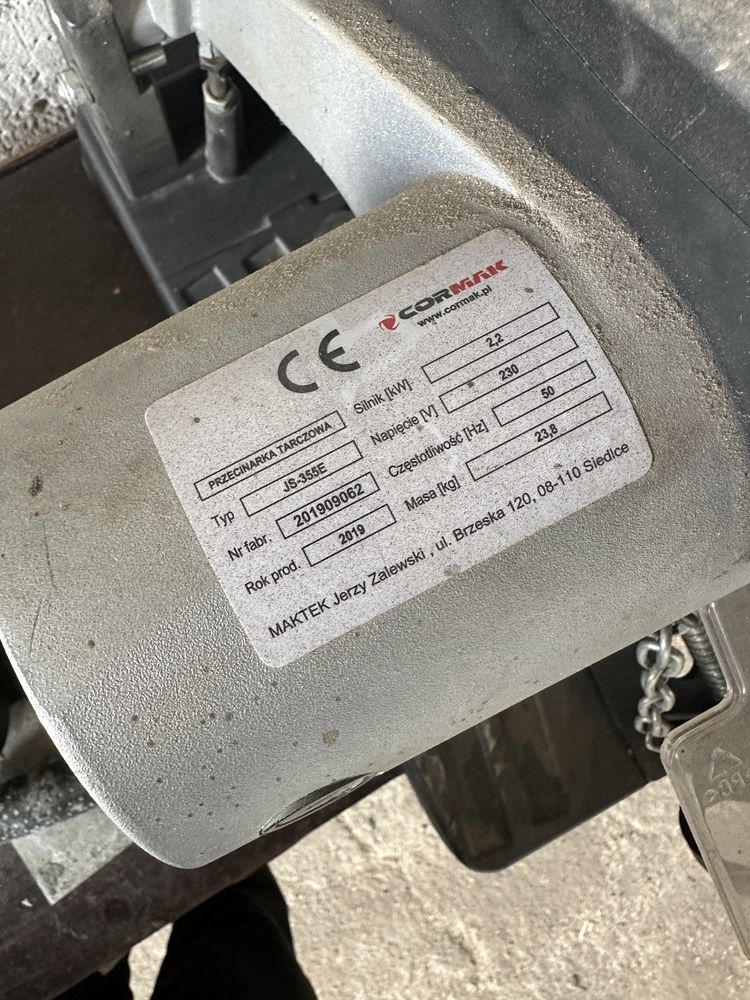 Przecinarka Cormak JS-355E