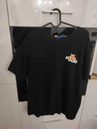 Czarna koszulka t-shirt Pooh L