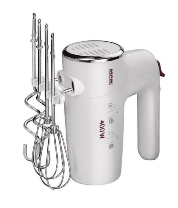 Mikser ręczny MPM MMR-18 nowy biały 400W turbo do piany ciasta