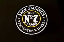 LED Neon JACK DANIELS, Reklama, Lampa, Baner, Kaseton, Plafon, Prezent