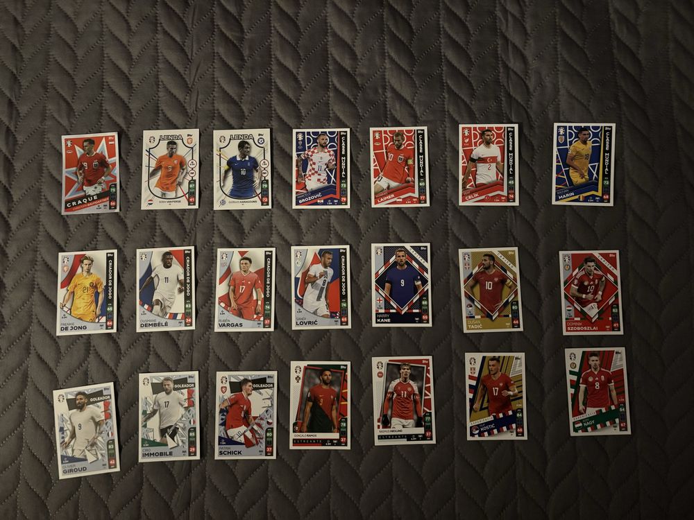 Cartas - Match Attax Lidl - Euro24