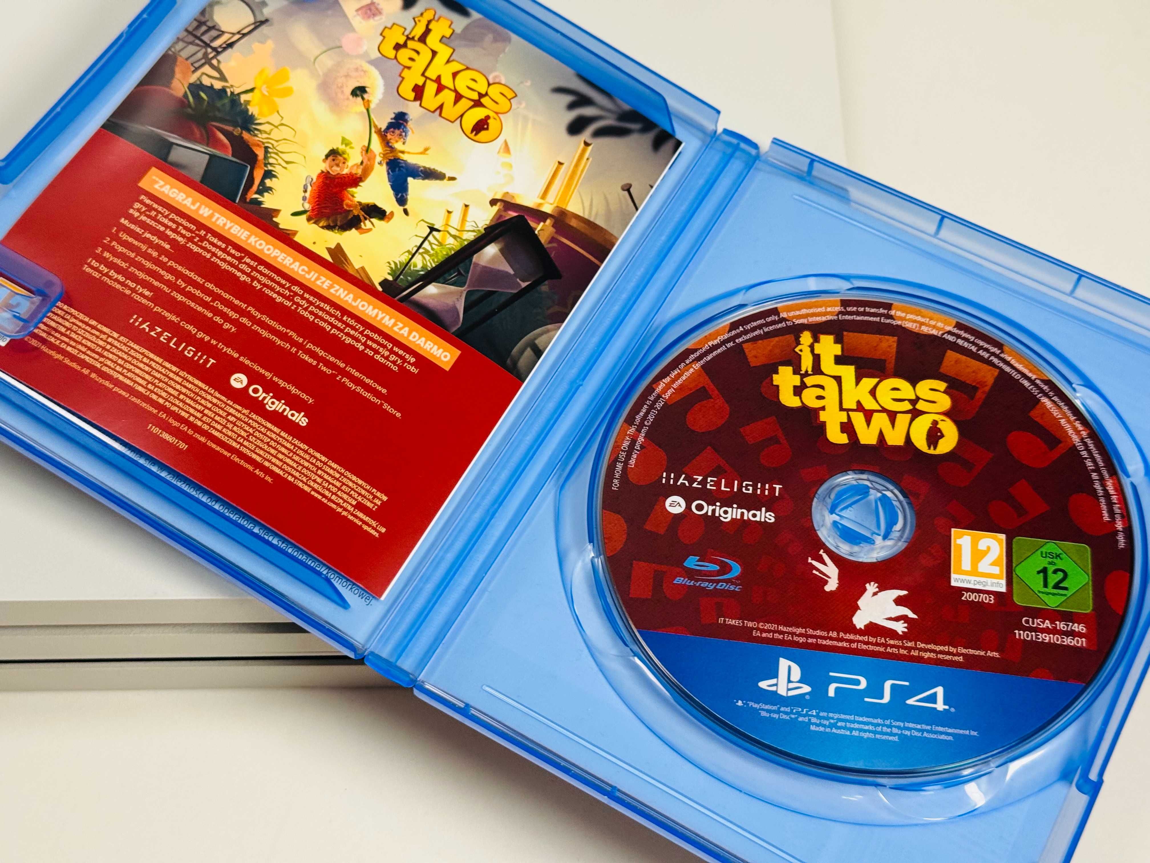 Gra It Takes Two PL PS4 Więcej gier na innych ogłoszeniach!
