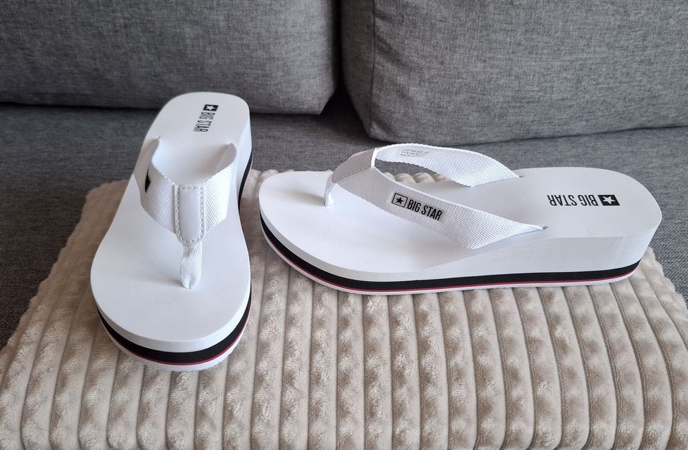 Buty sandały damskie BIG STAR rozmiar 40,wkładka 26 cm NOWE