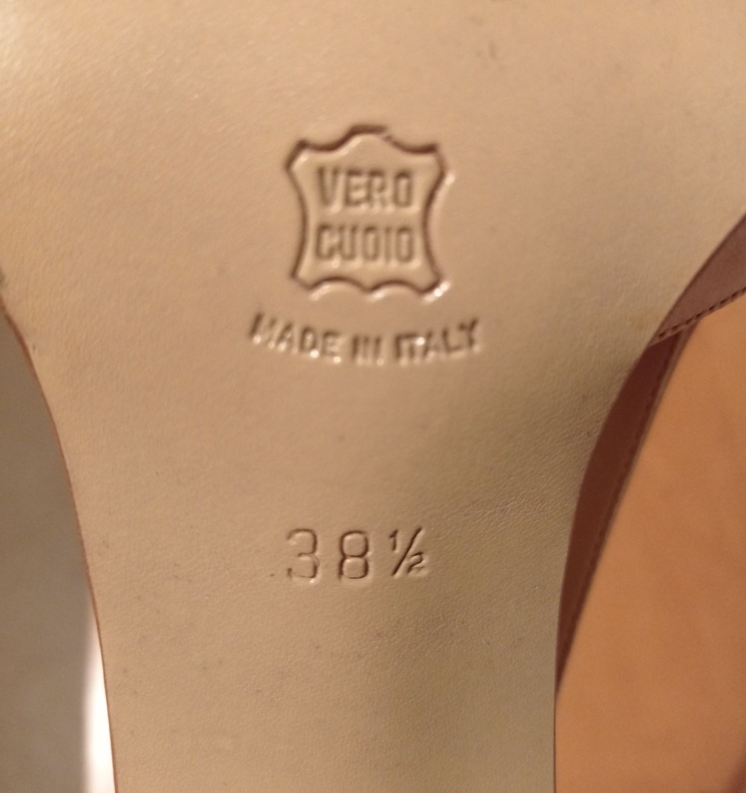 Туфли MANO кожанные Италия размер 38,5