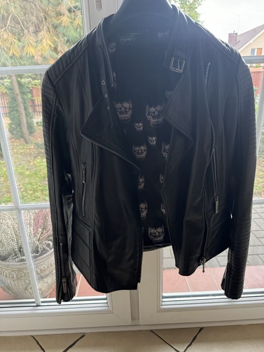 Philipp plein skórzana ramoneska damska r.s