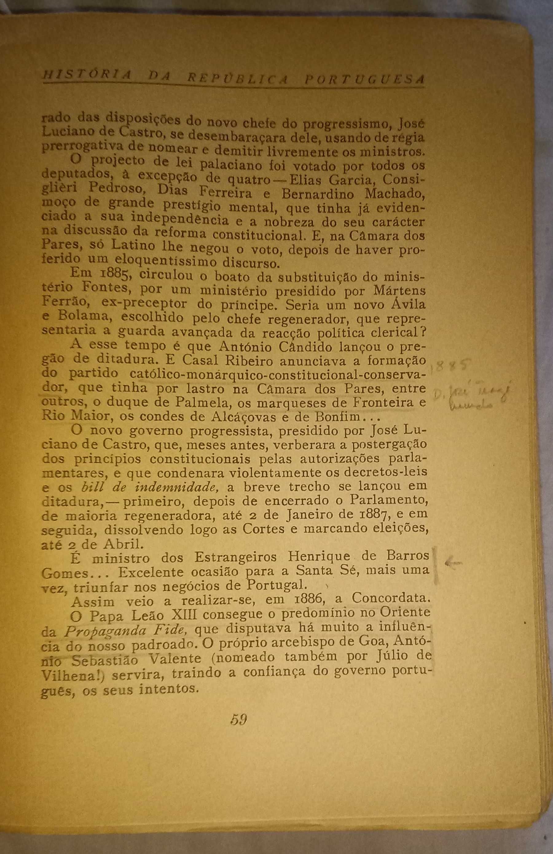 História República Portuguesa  propaganda na Monarquia Constitucional