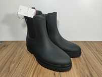 Kalosze Tommy Hilfiger Matt Ankle Rainboot czarne damskie r. 40 25,5cm