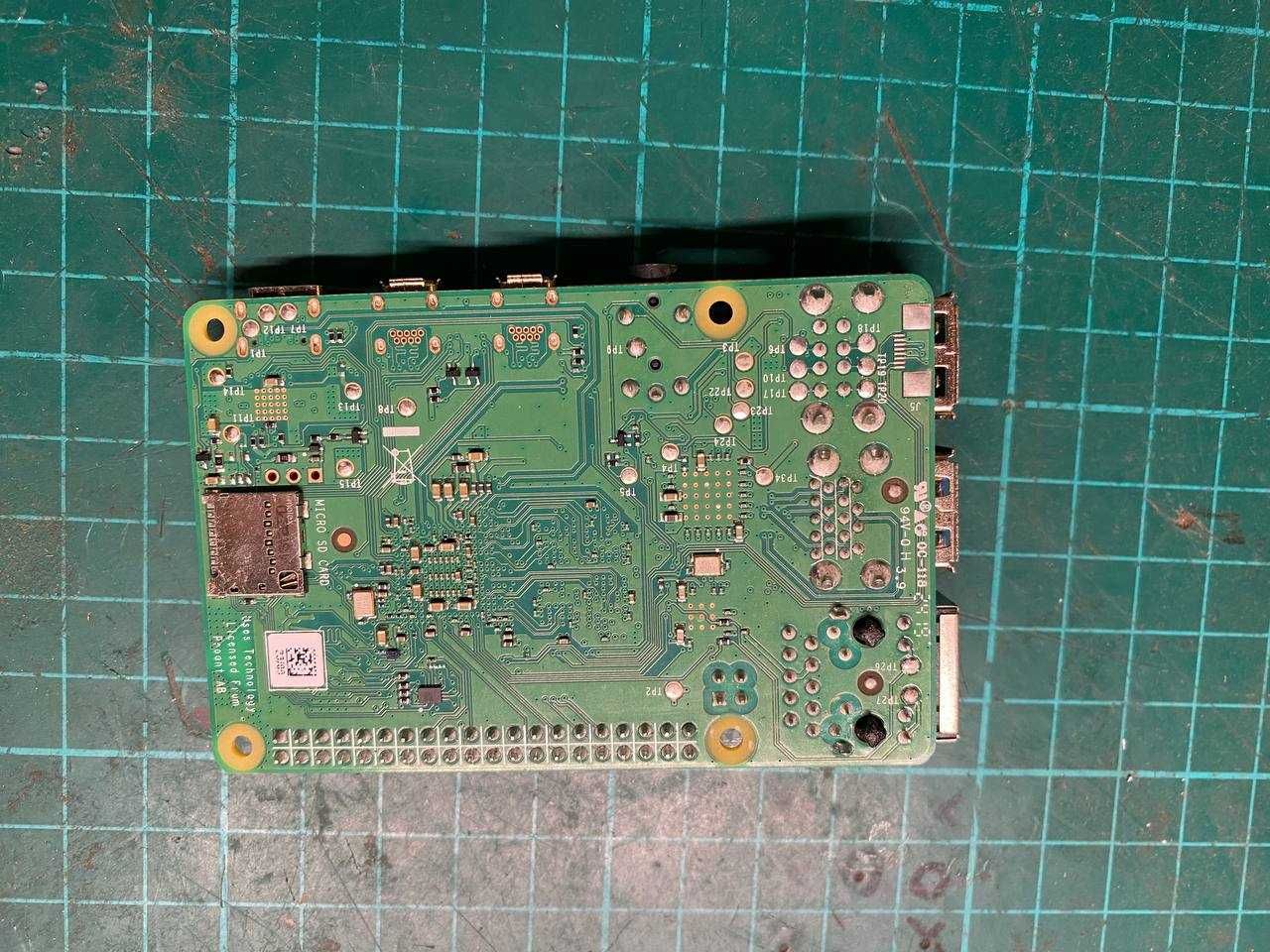 Raspberry PI 4 mode B. uszkodzone.