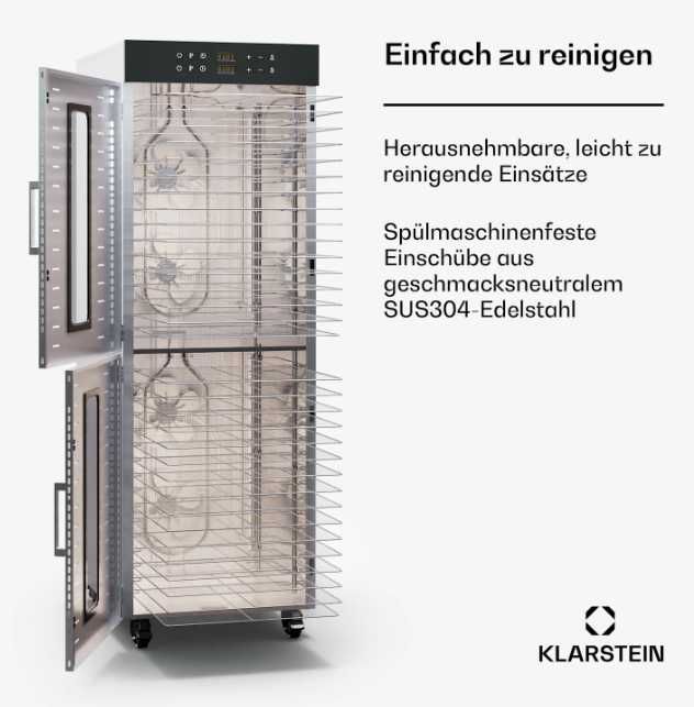 Дегідратор Дегидратор Сушка для фруктів KLarstein Master jerky 500