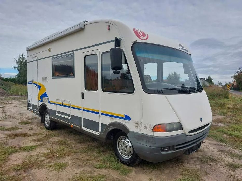 Fiat Ducato EURA MOBIL 6 - Osobowy  2003 rok LIFT Klimatyzacja Solary