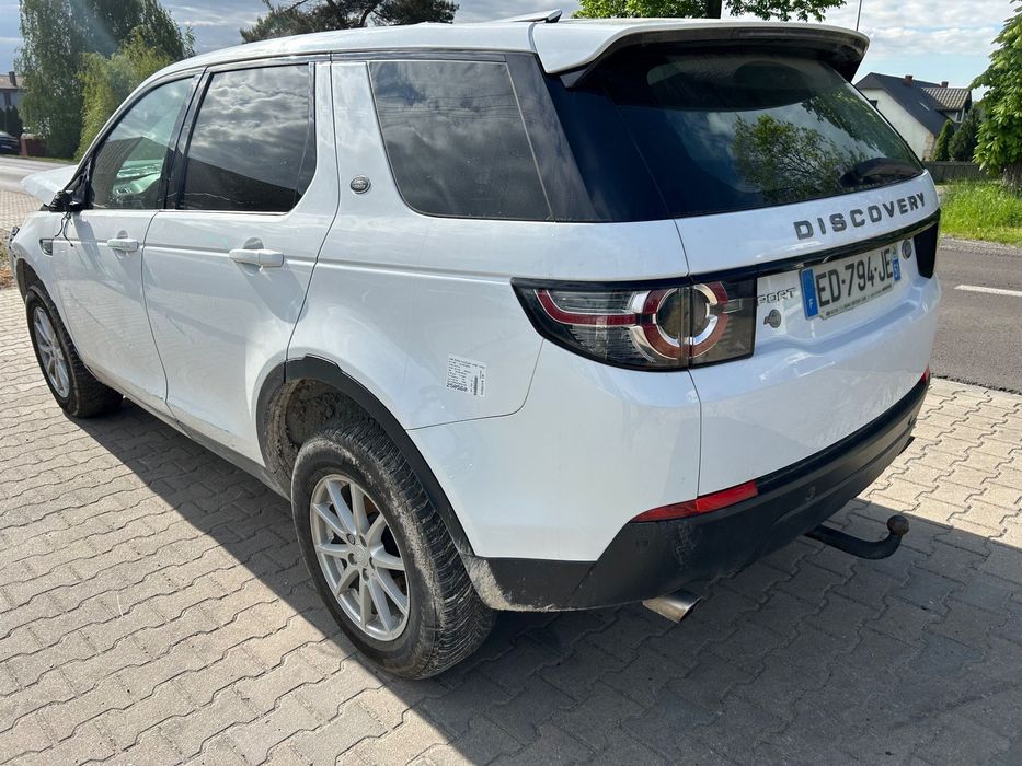Land Rover Discovery Sport 2016 rok SPORT Automatyczna skrzynia hak 169 tys przebieg