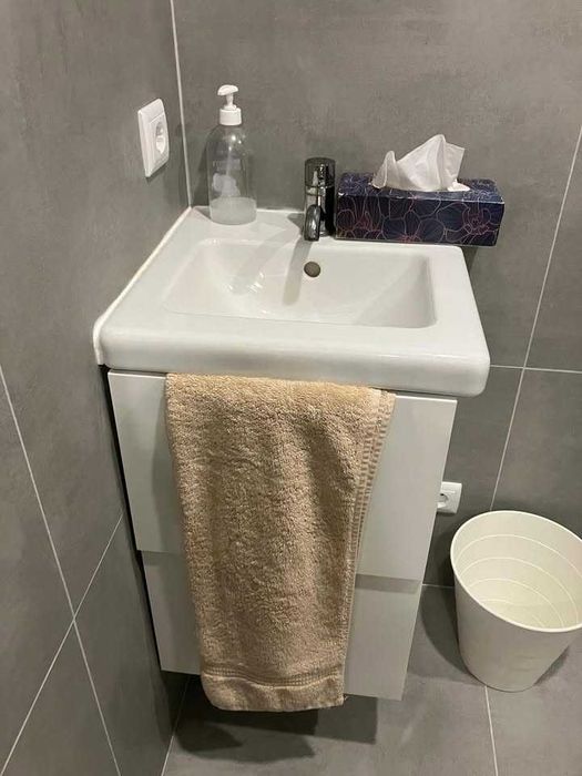 Armário p/lavatorio c/ 2 gavetas 44x43x65 cm