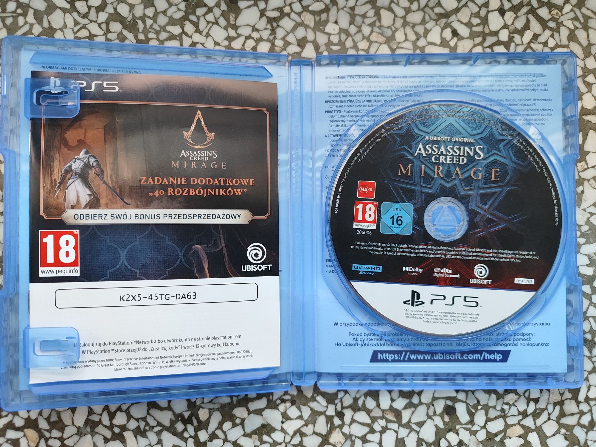 Assassin's Creed Mirage PL PS5