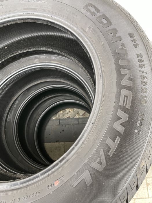 Opony 265/60r18 Continental