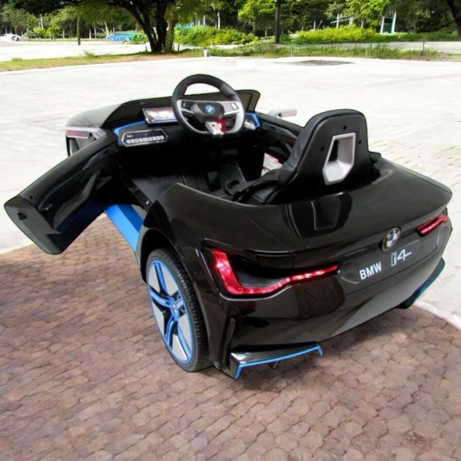 Auto na akumulator dla dzieci sterowane BMW i4 elektryczne dla dziecka