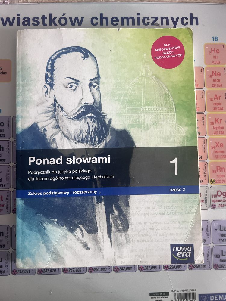 Podręcznik do języka polskiego „Ponad słowami 1 cz.2” do klasy 1