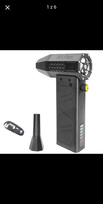 Turbo Dmuchawa, wentylator, nadmuchiwacz 140 000 rpm