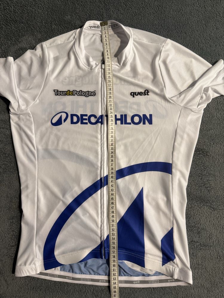 Koszulka rowerowa/kolarska Quest Decathlon Tour The Pologne