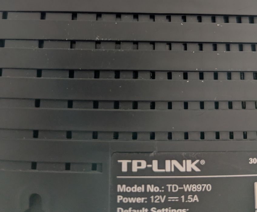 Router TP-LINK  TD-W8970