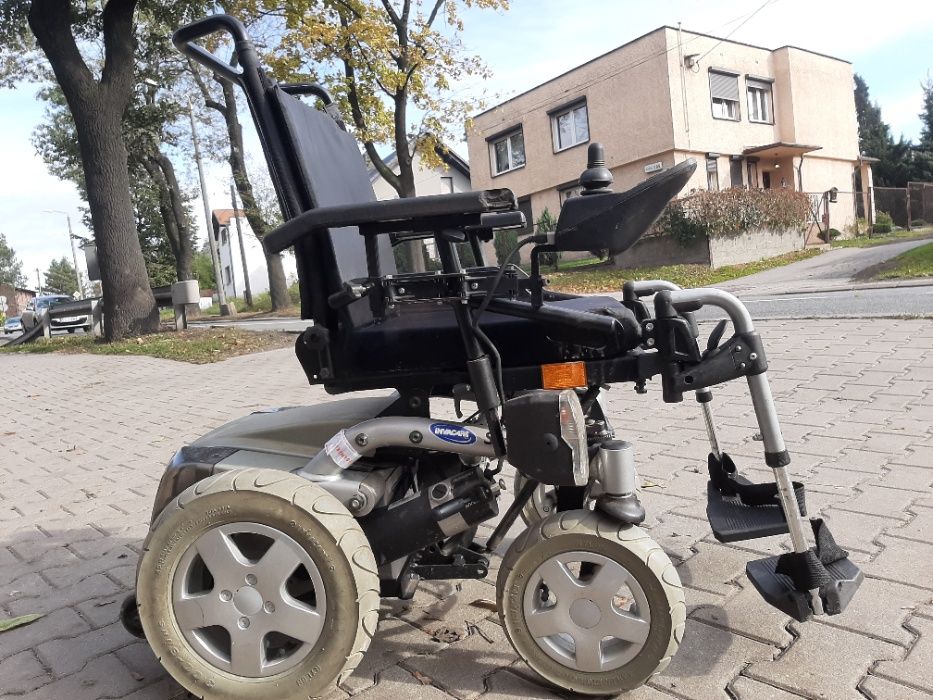 Invacare Storm3 wózek elektryczny drogowo-pokojowy nowe akumulatory