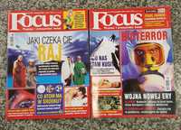 Czasopismo Focus dwa numery z 2001