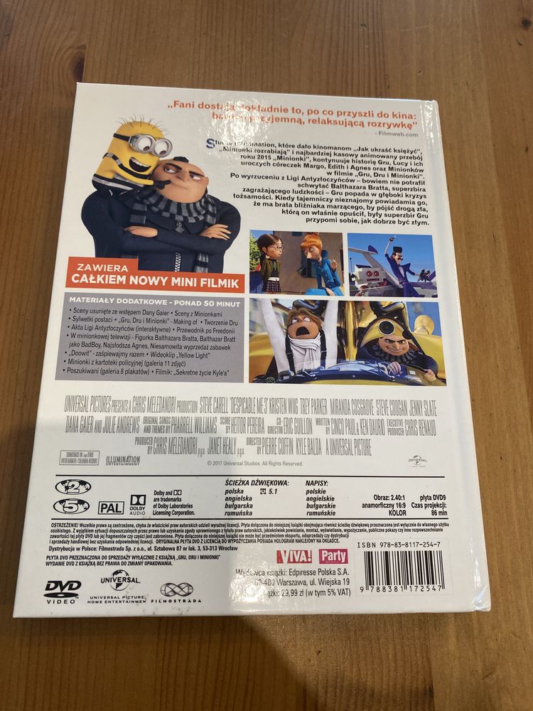 Gru Dru i Minionki - Film DVD