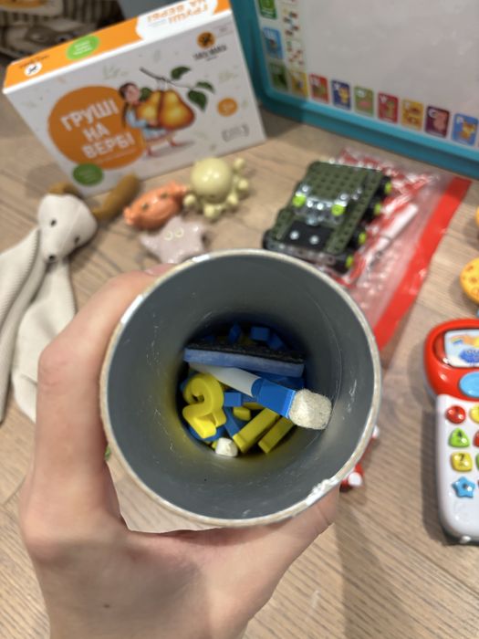 Іграшки дитячі, музичні, спінер, навчальна дошка, телефон, конструктор