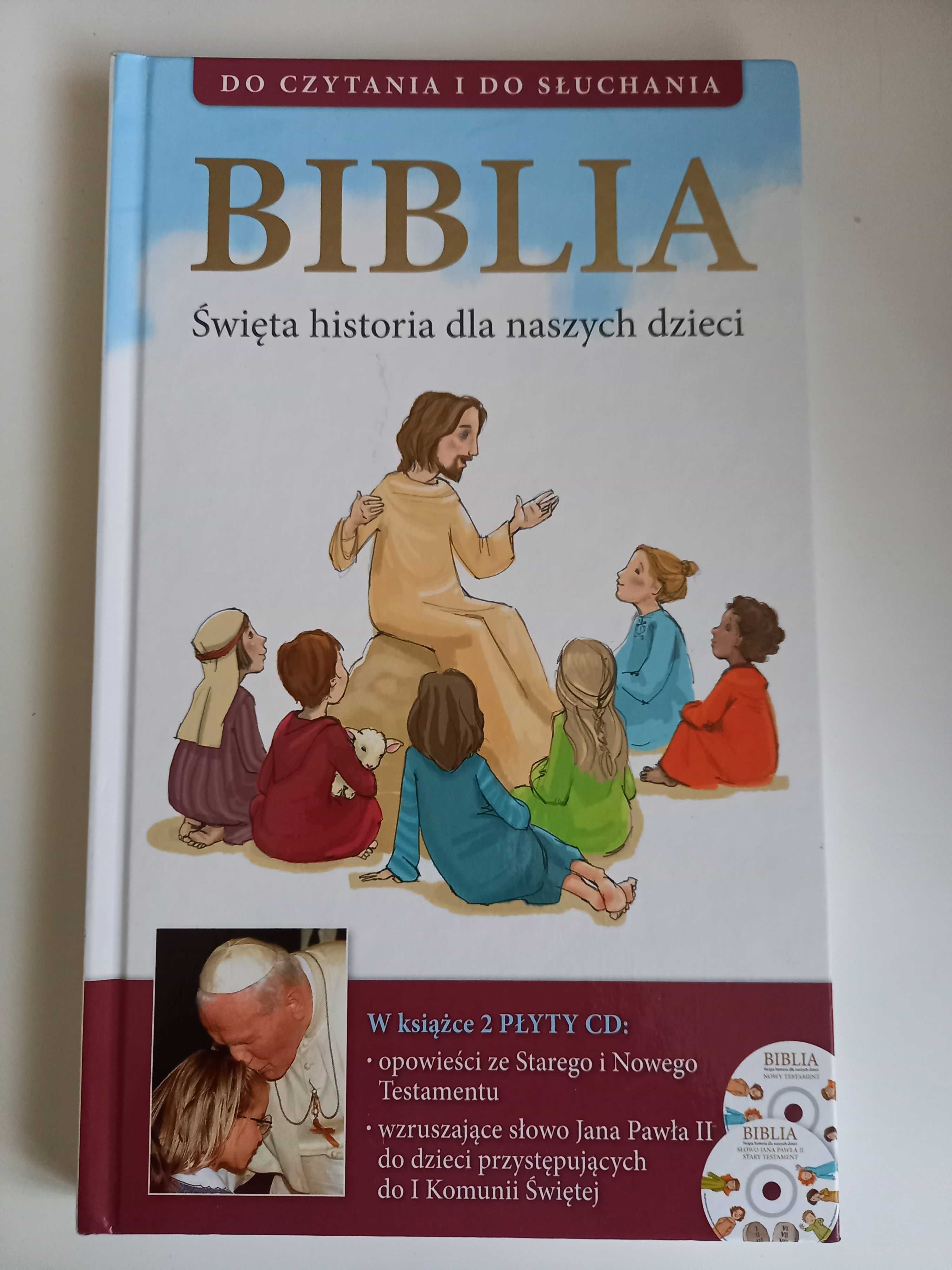 Nowa Biblia dla dzieci z płytami CD