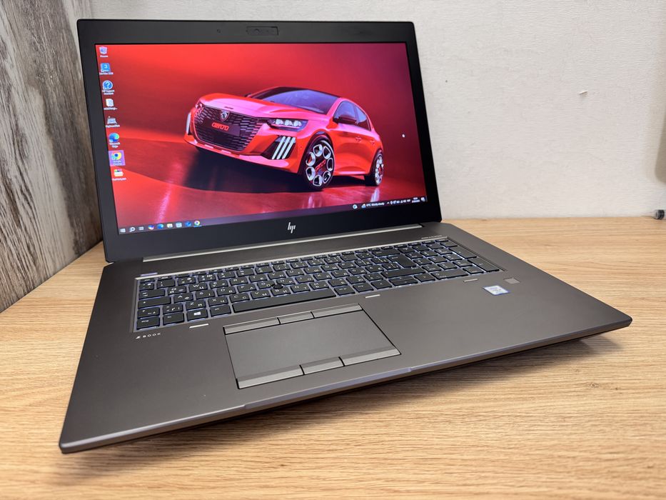 17.3”FHD IPS HP zBook 17 nVidia RTX5000 16 Gb i7-9850H/32-64/512-1 TB