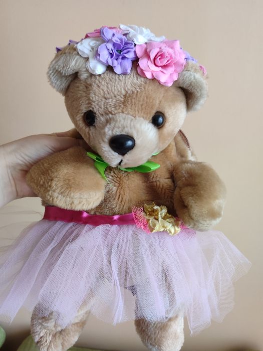 Сумка рюкзак плюшевий для дівчинки