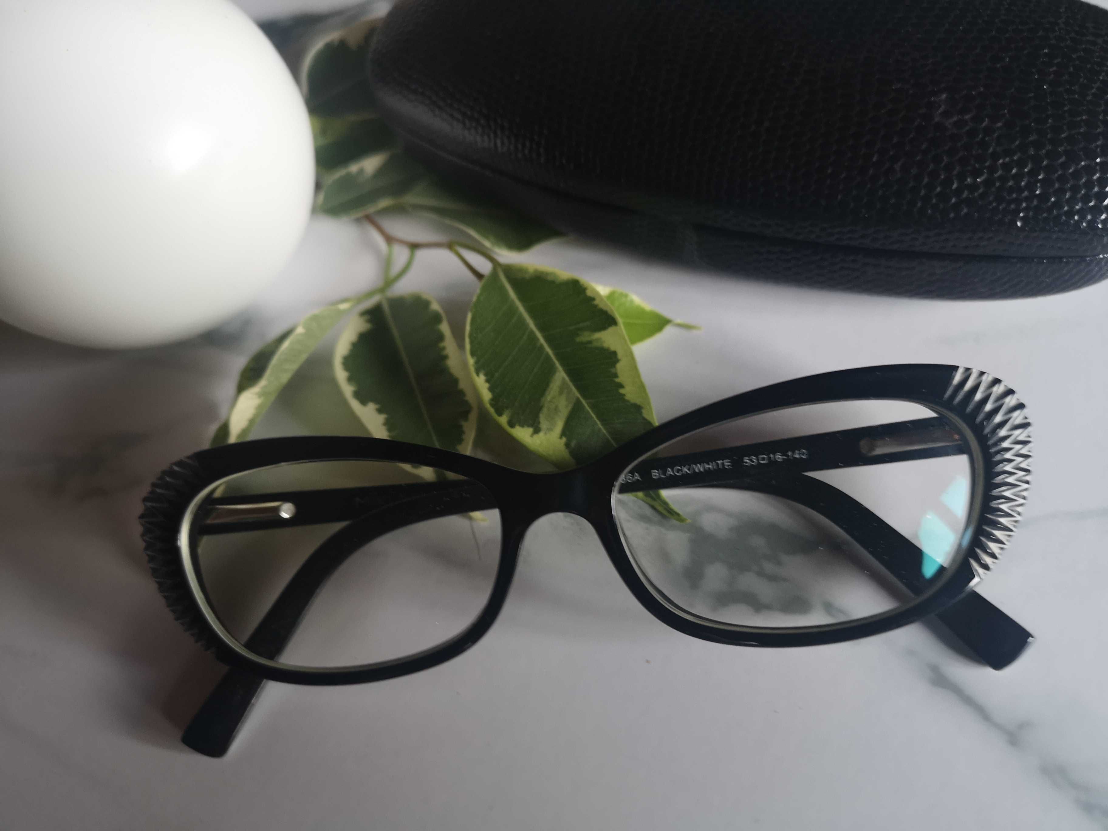 Oprawki Miki Ninn okulary korekcyjne kujonki nerdy kocie Prada Fendi