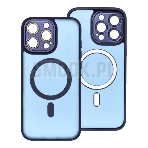 Futerał VARIETE MAG COVER  z MagSafe do IPHONE 12 MINI granatowy
