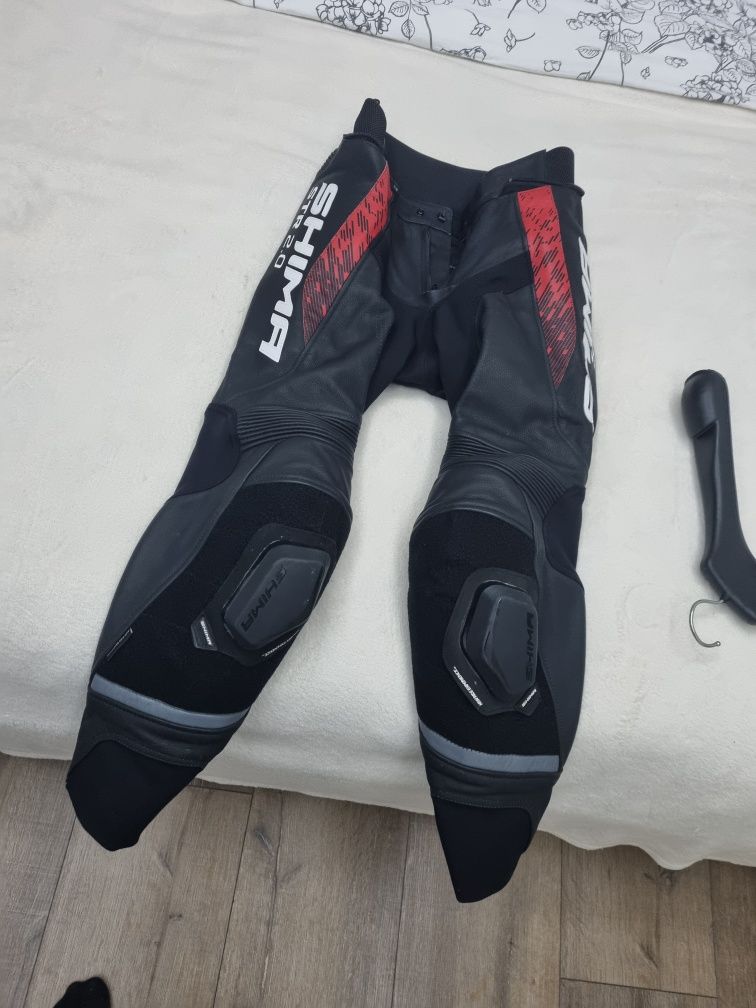 Spodnie motocyklowe skórzane shima