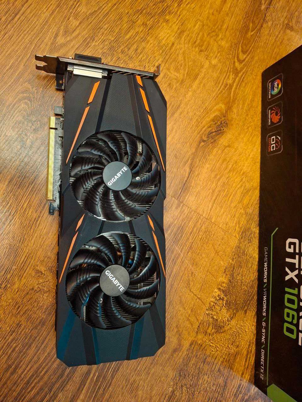 Продам відеокарту GIGABYTE GTX1060 G1 GAMING 3GB