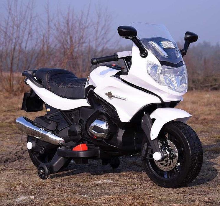 Autko motorek MOTOR DUŻY ŚCIGACZ na akumulator jeździk dzieci J558