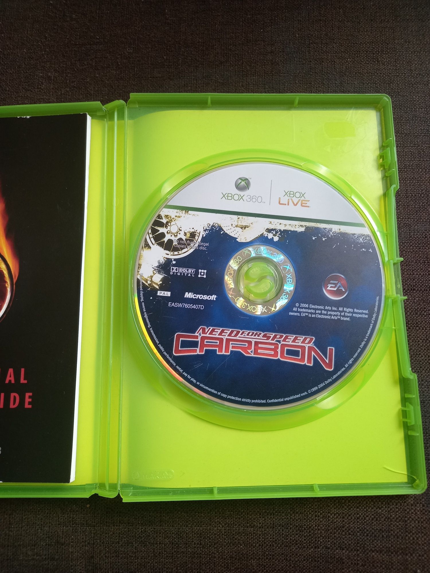 Gra N.F.S. Carbon na xbox 360 Need For Speed