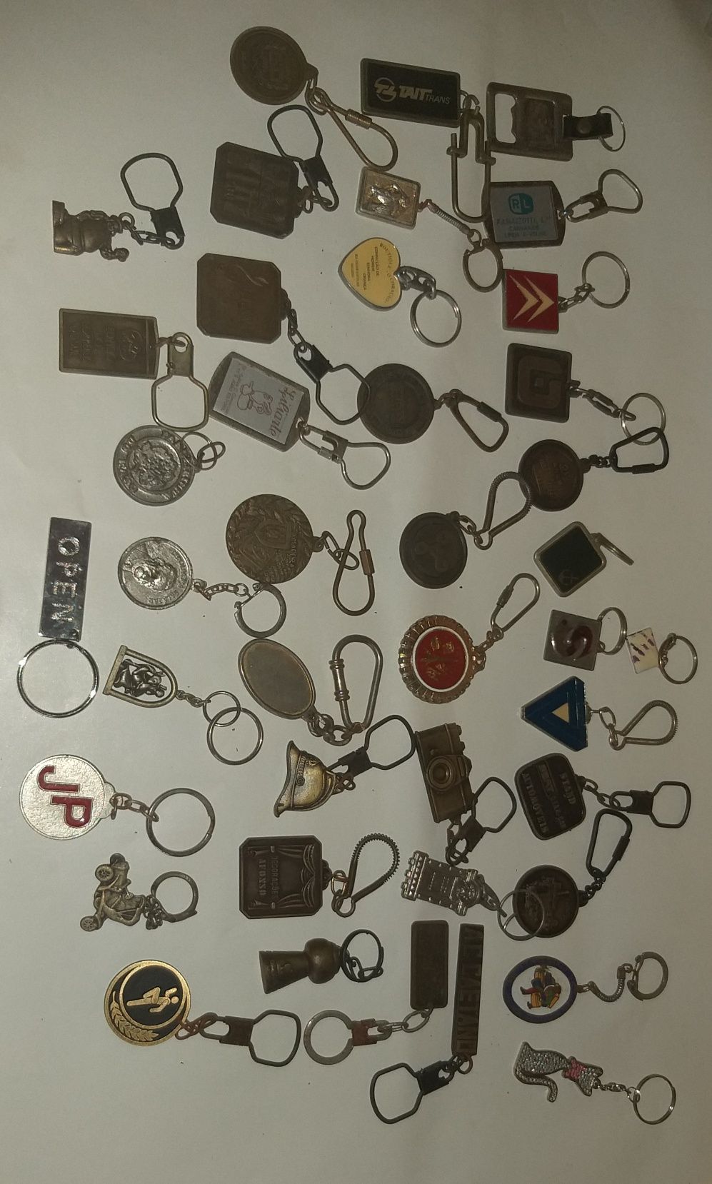 Coleção de porta-chaves